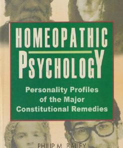 HOMEOPATHIC PSYCHOLOGY | PHILIP M. BAILEY | B. JAIN PUBLISHERS