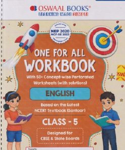 ONE FOR ALL WORKBOOK ENGLISH CLASS-5 ENGLISH | OSWAAL BOOKS