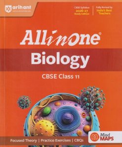 ALL IN ONE BIOLOGY CBSE Class 11th (2026-27) | SUBHANJNA MUKHERJEE, MANVI GUPTA |  Arihant Publications