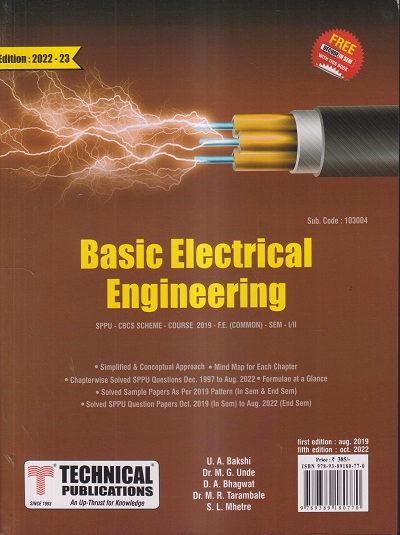 Basic Electrical Engineering For SPPU 19 Course (FE Sem 1&2 – Common ...