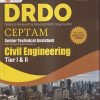 DRDO CEPTAM SENIOR TECHNICAL ASSISTANT RECRUITMENT EXAMINATION CIVIL ENGINEERING TIER I & II INCLUDES PRACTICE PAPERS 2022 | G. K. Publications