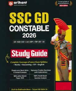 Study Guide SSC CONSTABLE (GD) Recruitment Exam 2026  | Arihant Publications