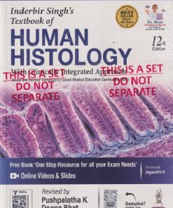 TEXTBOOK OF HUMAN HISTOLOGY | PUSHPALATHA K, DEEPA BHAT, KALPANA RAMACHANDRAN, INDERBIR SINGH | Jaypee