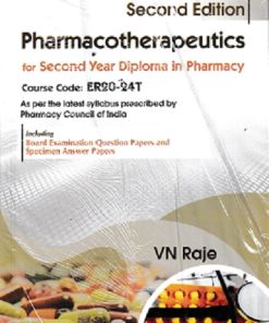 PHARMACOTHERAPEUTICS (DIPLOMA IN PHARMACY 2ND YEAR) | V.N. RAJE | CBS
