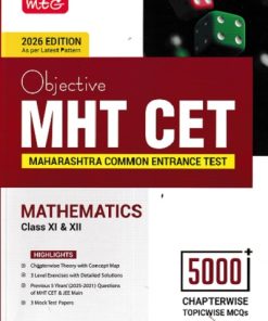 OBJECTIVE MHT CET (MAHARASHTRA COMMON ENTRANCE TEST) 5000+ CHAPTERWISE TOPICWISE MCQs MATHEMATICS 2026 | MTG