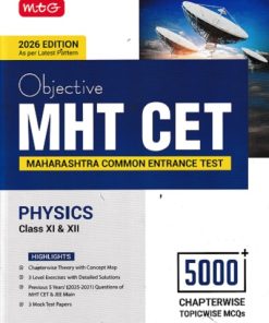 OBJECTIVE MHT CET (MAHARASHTRA COMMON ENTRANCE TEST) 5000+ CHAPTERWISE TOPICWISE MCQs PHYSICS 2026 | MTG