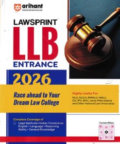 LAWSPRINT LLB ENTRANCE EXAMINATION 2026 | ARIHANT PUBLICATIONS