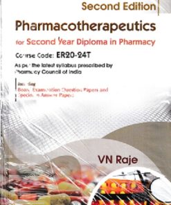 PHARMACOTHERAPEUTICS (DIPLOMA IN PHARMACY 2ND YEAR) | V.N. RAJE | CBS