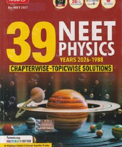 NEET PHYSICS 39 YEARS CHAPTERWISE TOPICWISE SOLUTIONS 2026-1988   | MTG