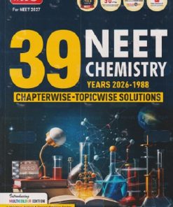 NEET CHEMISTRY 39 YEARS 2026-1988 CHAPTERWISE TOPICWISE SOLUTIONS  | MTG