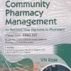 COMMUNITY PHARMACY AND MANAGEMENT (DIPLOMA IN PHARMACY 2ND YEAR) | V.N. RAJE | CBS