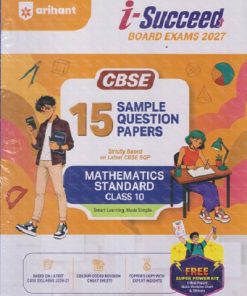 i Succeed 15 SAMPLE QUESTION PAPERS CBSE Exam 2027 MATHEMATICS (Standard) Class 10 | Arihant Publications
