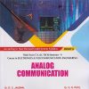 ANALOG COMMUNICATION (Third Year (T.Y.) B. Tech Course In Electronics & Telecommunication Engineering - Semester 5 - DBATU)