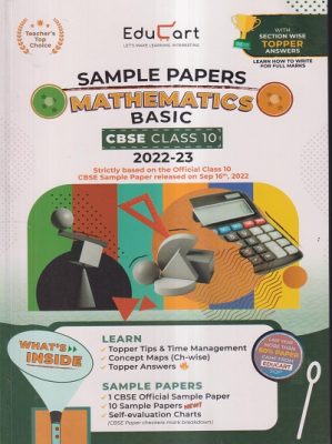 SAMPLE PAPERS CBSE CLASS- 10 MATHEMATICS BASIC 2022-23 | EDUCART ...