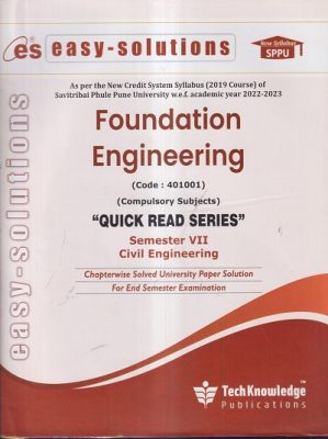 EASY-SOLUTIONS FOUNDATION ENGINEERING (CIVIL ENGINEERING SEM 7) SPPU ...