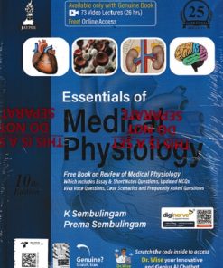 ESSENTIALS OF MEDICAL PHYSIOLOGY (Free Review Of Medical Physiology) | K. SEMBULINGAM, PREMA SEMBULINGAM | Jaypee