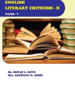 ENGLISH LITERARY CRITICISM - 2 (ENGLISH - PAPER 5) - TYBA Semester 6 (MU)