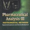 PHARMACEUTICAL ANALYSIS - III (INSTRUMENTAL METHODS) | P.C. KAMBOJ | VALLABH PRAKASHAN