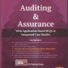 AUDITING & ASSURANCE WITH APPLICATION BASED MCQs & INTEGRATED CASE STUDIES (PREVIOUS EXAMS SOLVED PAPERS) 2023 | CA PANKAJ GARG | TAXMANN