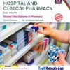 HOSPITAL AND CLINICAL PHARMACY (DIPLOMA IN PHARMACY 2ND YEAR) | SUNIL CHAVAN, DR. KULDEEP BANSOD | TECHKNOWLEDGE