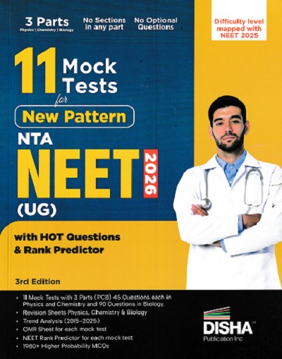 11 MOCK TESTS FOR NTA NEET (UG) 2026