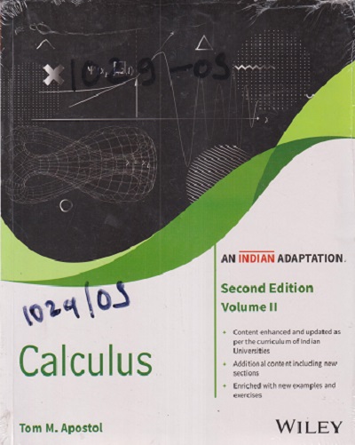 CALCULUS (Vol. II) | TOM M. APOSTOL | WILEY