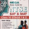 MEGA STUDY GUIDE FOR NTSE SAT & MAT CLASS-10 STAGE 1 & 2 | DISHA PUBLICATIONS
