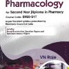 PHARMACOLOGY (DIPLOMA IN PHARMACY 2ND YEAR) | V.N. RAJE | CBS