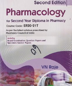 PHARMACOLOGY (DIPLOMA IN PHARMACY 2ND YEAR) | V.N. RAJE | CBS