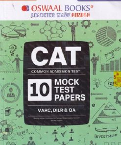 CAT (COMMON ADMISSION TEST) 10 MOCK TEST PAPERS (VARC, DILR & QA) 2025 | OSWAAL BOOKS