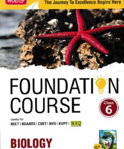 FOUNDATION COURSE BIOLOGY Class 6 | MTG