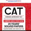 CAT (Common Admission Test) 25 YEARs (Chapterwise & Topicwise) Solved Papers Question Bank 2026 | OSWAAL BOOKS