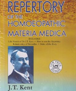 REPERTORY OF THE HOMOEOPATHIC MATERIA MEDICA | JAMES TYLER KENT | B. JAIN
