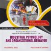 INDUSTRIAL PSYCHOLOGY AND ORGANIZATIONAL BEHAVIOR (Final Year (B.E.) Degree Course In Mechanical Engineering Semester – 8 SPPU)