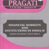 PRAGATI - FINANCIAL MARKETS AND INSTITUTIONS IN INDIA - 2 (Third Year B.Com. Semester 6)