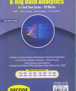 DECODE DATA SCIENCE & BIG DATA ANALYTICS (IT SEM 6) SPPU | IRESH A. DHOTRE | TECHNICAL PUBLICATIONS