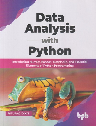 DATA ANALYSIS WITH PYTHON | RITURAJ DIXIT | BPB