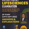 PYQ SOLUTION BOOK NTA UGC CSIR NET EXAMINATION LIFE SCIENCES (20 YEARS' ANSWERS & EXPLANATIONS) | KAILASH CHOUDHARY | IFAS PUBLICATIONS