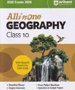 ALL IN ONE GEOGRAPHY ICSE CLASS 10th | Arihant Publications