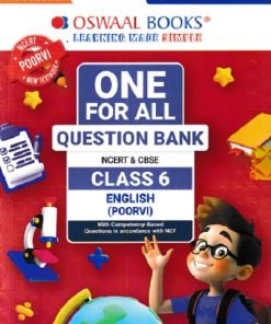 ONE FOR ALL QUESTION BANK (NCERT & CBSE) CLASS 6th 2026 ENGLISH | OSWAAL BOOKS