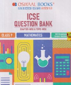 ICSE QUESTION BANK CHAPTER-WISE & TOPIC-WISE MATHEMATICS CLASS 9TH FOR 2027 EXAM | OSWAAL BOOKS