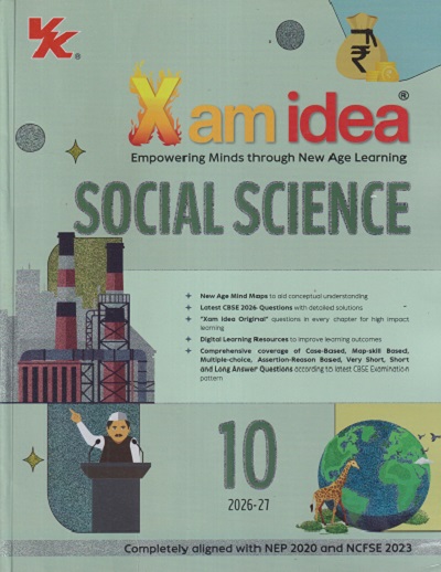 Xam Idea 2026-27 SOCIAL SCIENCE Class 10 CBSE | VK Global Publications