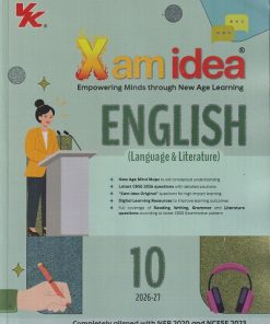 Xam Idea  2026-27 ENGLISH (Language & Literature) Class 10 CBSE | VK Global Publications