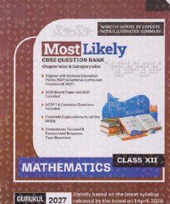 MOST LIKELY CBSE QUESTION BANK (Chapterwise & Categorywise)  Class XII/Class 12th MATHEMATICS 2027 EXAMINATION| Oswal Gurukul