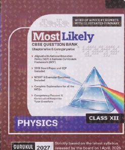 MOST LIKELY CBSE QUESTION BANK (Chapterwise & Categorywise)  Class XII/Class 12th PHYSICS 2027 EXAMINATION | Oswal Gurukul
