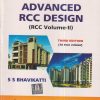 ADVANCED RCC DESIGN (RCC Volume-II) | S.S. BHAVIKATTI | New Age