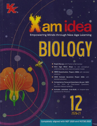 Xam Idea 2026-27 BIOLOGY Class 12 CBSE | VK Global Publications