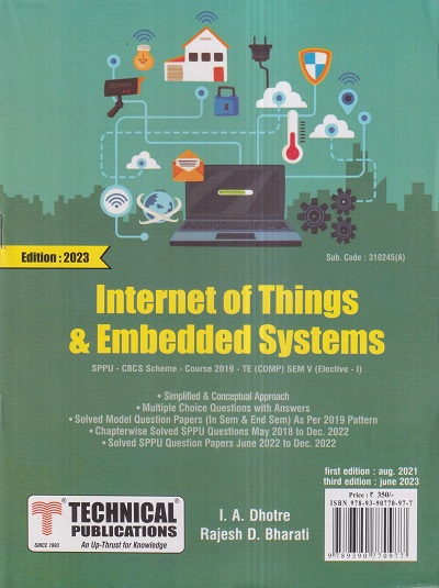 INTERNET OF THINGS & EMBEDDED SYSTEMS (Comp. Engg. Sem 5) SPPU | I.A ...