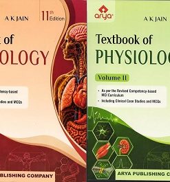 TEXTBOOK OF PHYSIOLOGY (Vol. 1 & 2 With Free QA Physiology) | DR. A.K. JAIN | Arya Publishing Company