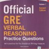 OFFICIAL GRE VERBAL REASONING Practice Questions Vol. 1 | McGraw Hill